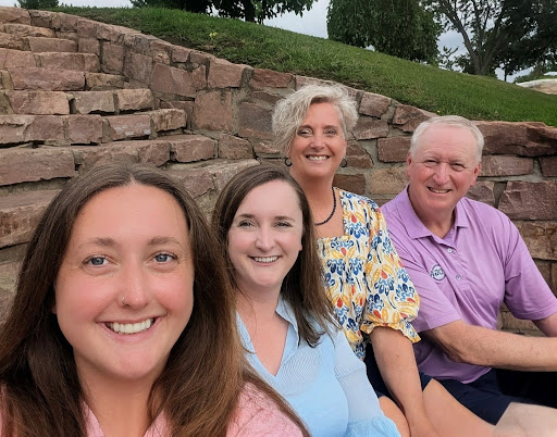 Tom Jansa with family